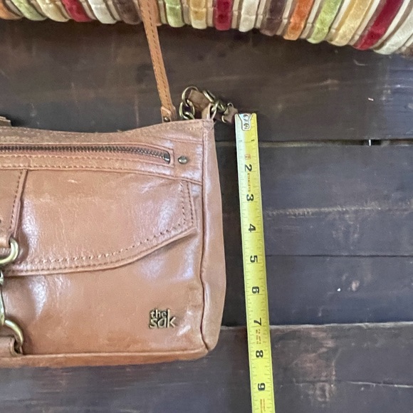 THE SAK Cognac Leather Crossbody - Picture 10 of 16